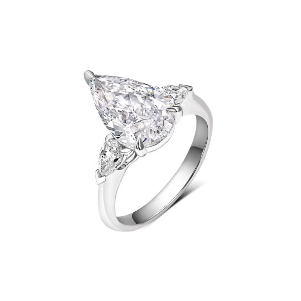 3ct Pear Shape Engagement Ring
